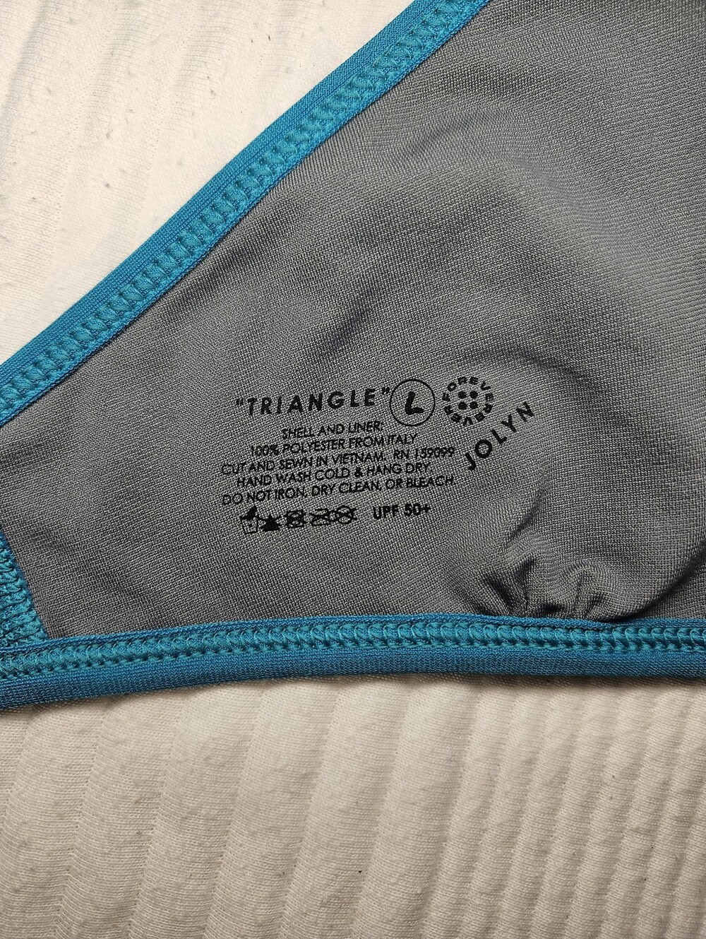 JOLYN - Triangle Bikini Top - Picture 2 of 3